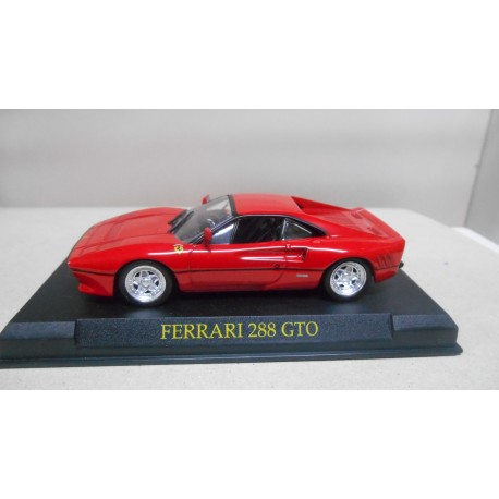 FERRARI 288 GTO ROJO/RED 1:43 SALVAT IXO HARD BOX