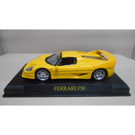 FERRARI F50 AMARILLO/YELLOW 1:43 SALVAT IXO HARD BOX