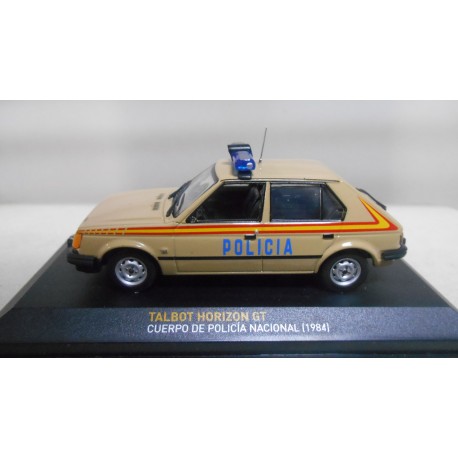 TALBOT HORIZON GT POLICIA NACIONAL 1984 1:43 ALTAYA IXO