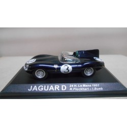 JAGUAR D-TYPE 1957 WIN 24 H LE MANS FLOCKHART-BUEB 1:43 ALTAYA IXO