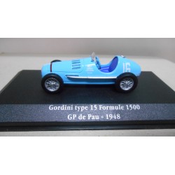 SIMCA GORDINI TYPE 15 FORMULA F1/1500/GRAND PRIX 1948 PAU 1:43 ALTAYA IXO