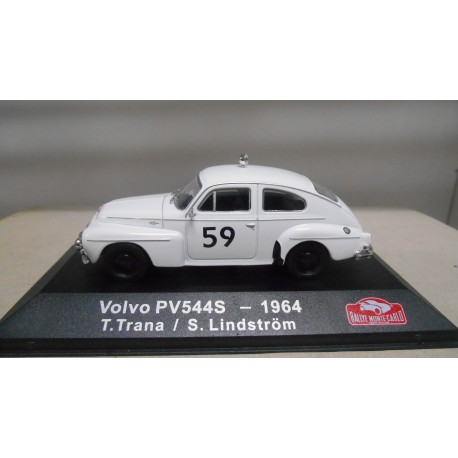 VOLVO PV544S RALLY MONTE CARLO 1964 T.TRANA 1:43 ATLAS IXO