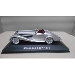 MERCEDES-BENZ W29 540K 1936 SILVER CLASSIC CARS 1:43 ALTAYA IXO