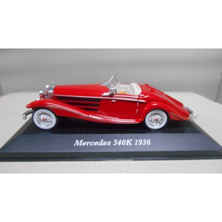 MERCEDES-BENZ W29 540K RED 1936 CLASSIC CARS 1:43 ALTAYA IXO