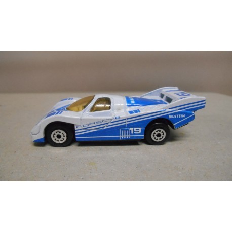 PORSCHE 956 n19 BILSTEIN 1:64 APX MC TOY VINTAGE USADO/NO CAJA