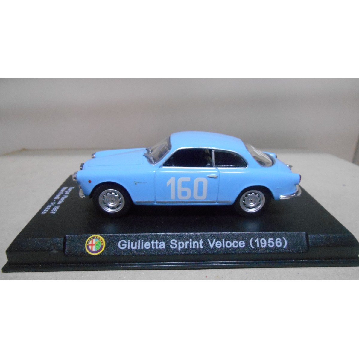 ALFA ROMEO GIULIETTA SPRINT VELOCE 1956 TARGA FIORIO 1957 1:43 M4