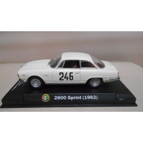 ALFA ROMEO 2600 SPRINT 1962 TROFEO JOLLY CLUB-MONZA 1:43 M4 HACHETTE