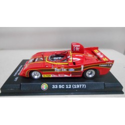 ALFA ROMEO 33 SC12 1977 300 KM SALZBURG A.MERZARIO 1:43 M4 HACHETTE