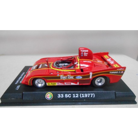 ALFA ROMEO 33 SC12 1977 300 KM SALZBURG A.MERZARIO 1:43 M4 HACHETTE