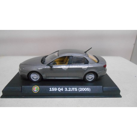 ALFA ROMEO 159 Q4 3.2 JTS 2005 GRIS 1:43 M4 HACHETTE