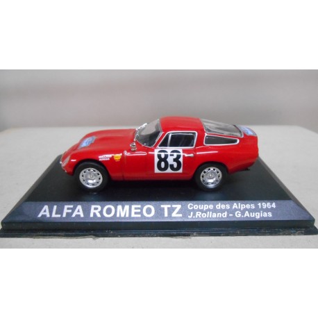 ALFA ROMEO TZ RALLY COUPE DES ALPES 1964 J.ROLLAND 1:43