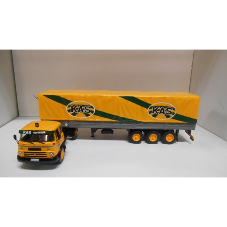 BARREIROS SUPER AZOR CAMION/TRUCK KAS 1:43 ALTAYA IXO DEFECT/MATRICULA ROTA