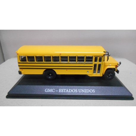 GMC SCHOOL BUS AMERICAN AUTOBUS/PULLMAN ARGENTINA AUTOBUSES 1:72 LA NACION IXO