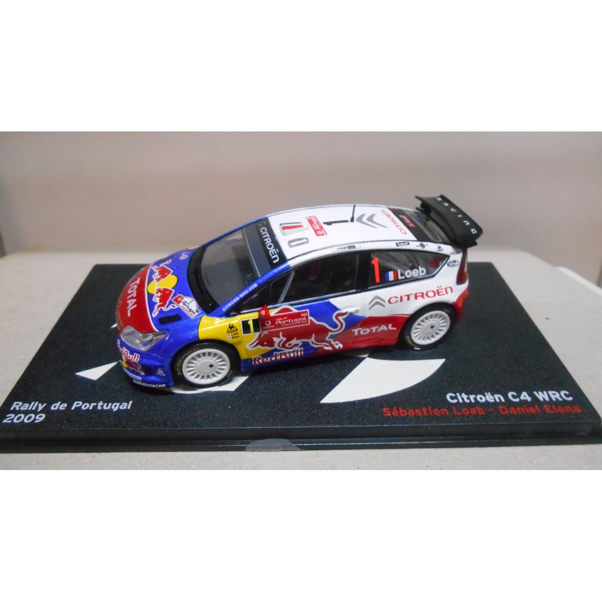 Miniature 1/43 citroën C4 WRC Loeb Monté carlo 2007 - Collection