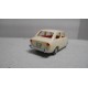 FIAT 850 BEIGE (INTERIOR ROJO/RED) STYLE VINTAGE N1B 1:64 MINILAUDO