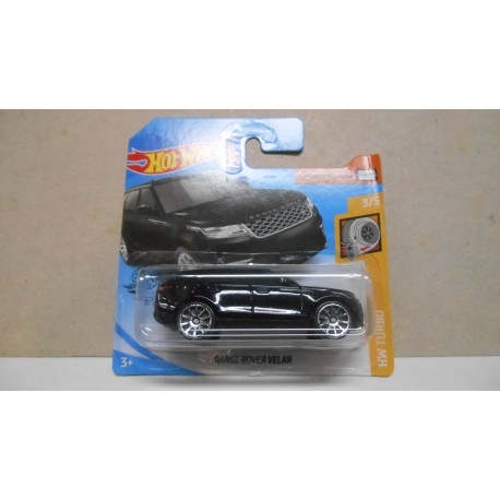 RANGE ROVER VELAR BLACK 3/5 TURBO 1:64 HOT WHEELS