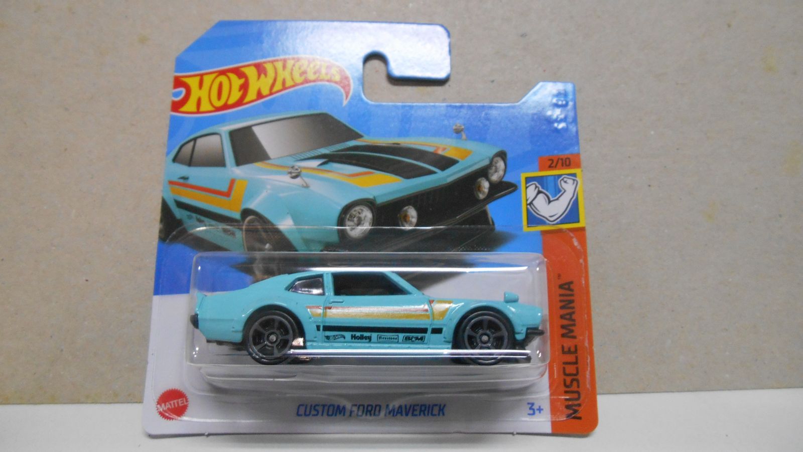 FORD MAVERICK CUSTOM 2/10 MUSCLEMANIA 1: 64 HOT WHEELS BCN STOCK