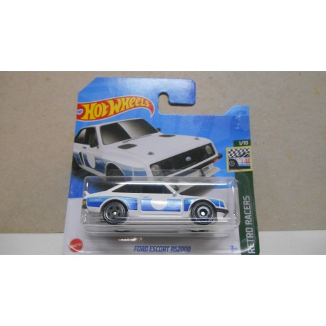 FORD ESCORT RS2000 1/10 RETRO RACERS 1: 64 HOT WHEELS