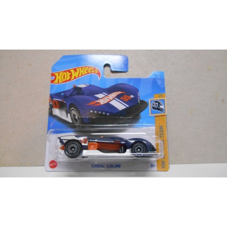 TURBINE SUBLIME 55TH 1/5 RACE TEAM 1:64 HOT WHEELS