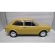 SEAT 127 YELLOW/AMARILLO 1971 MATRICULA DELANTERA DESPEGADA RESINA 1:18 LAUDO