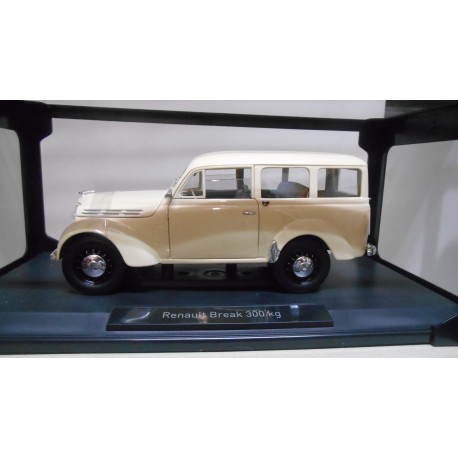 RENAULT BREAK 300 KG JUVAQUATRE 1951 IVORY 1:18 NOREV 185260