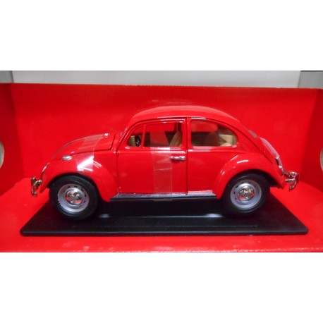 VOLKSWAGEN BEETLE 1967 RED 1:18 ROAD SIGNATURE