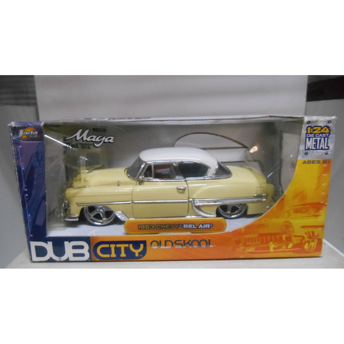 CHEVROLET BEL AIR 1953 DUB CITY OLDSKOOL 1:24 JADA TOYS