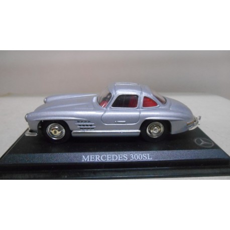 MERCEDES-BENZ W198 300SL SILVER 1:43 DelPrado CAJA NO ORIGINAL