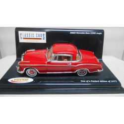 MERCEDES-BENZ 220 SE COUPE 1958 RED 1:43 VITESSE