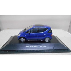 MERCEDES-BENZ W168 A140 1997 BLUE/AZUL 1:43 HERPA URNA ROTA