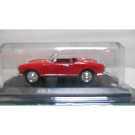 ALFA ROMEO GIULIETTA SPIDER RED 1:43 DelPrado