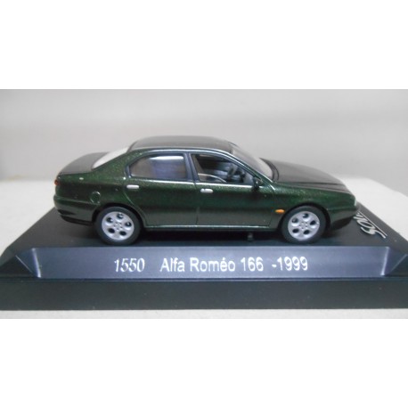 ALFA ROMEO 166 GREEN 1999 1:43 SOLIDO 1550