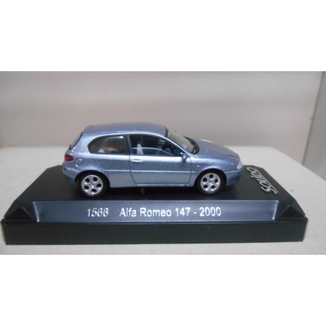 ALFA ROMEO 147 BLUE 2000 1:43 SOLIDO 1566