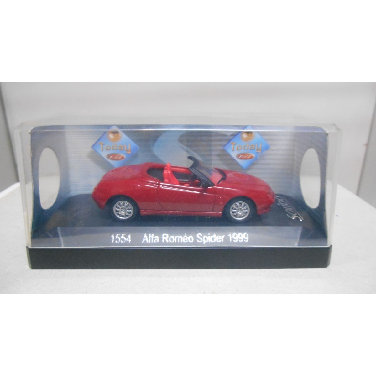 Alfa Romeo - 1/43 Alfa Romeo Spider 1999(レッド) 完成品 ミニカー(1554) solido(ソリド) Alfa Romeo - 1/43 Alfa Romeo Spider 1999(レッド) 完成品