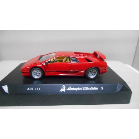 LAMBORGHINI DIABLO S RED 1:43 DETAIL CARS