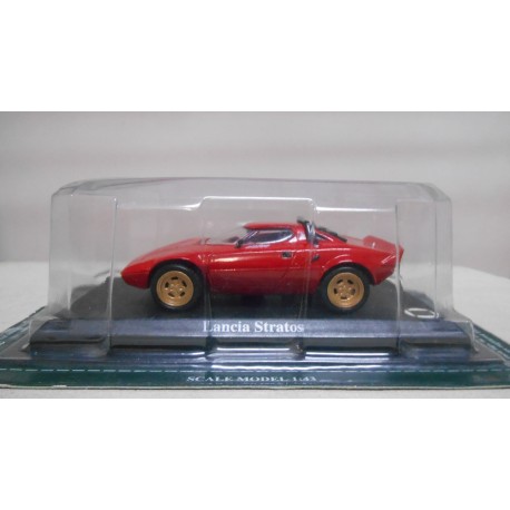 LANCIA STRATOS RED VERSION STREET 1:43 DelPrado