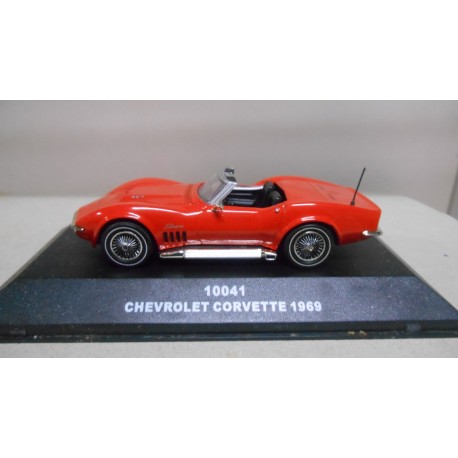 CHEVROLET CORVETTE C3 STINGRAY 1969 RED 1:43 SUN STAR