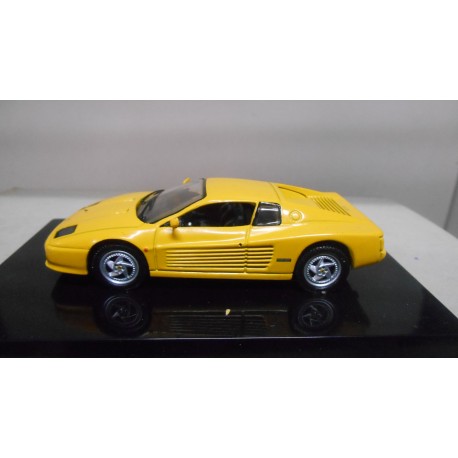 FERRARI F512 M 1994 YELLOW 1:43 HOT WHEELS