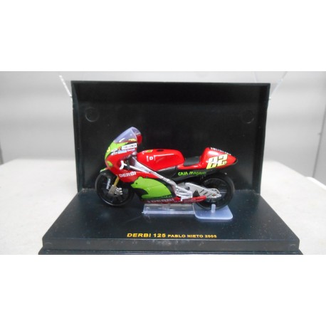 DERBI 125 PABLO NIETO 2005 MOTO/BIKE 1:24 ALTAYA IXO