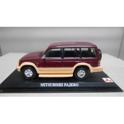 MITSUBISHI PAJERO 1997 (V20 MONTERO) BORDEAUX 1:43 DelPrado