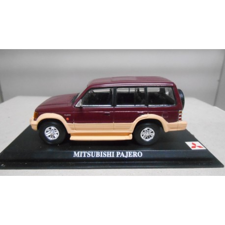 MITSUBISHI PAJERO 1997 (V20 MONTERO) BORDEAUX 1:43 DelPrado