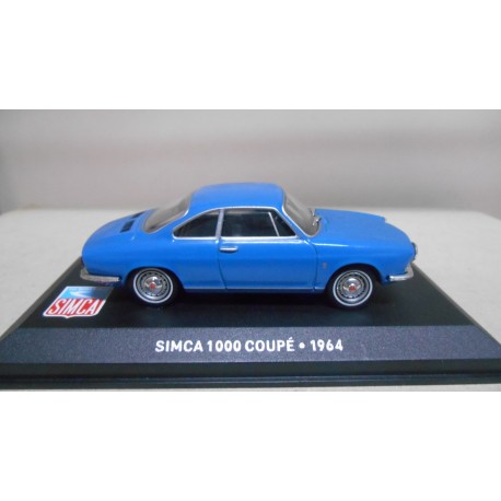 SIMCA 1000 COUPE 1964 BLUE/AZUL 1:43 ALTAYA IXO