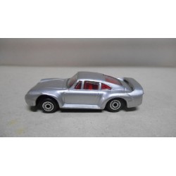 PORSCHE 959 SILVER D59 VINTAGE 1:64 APX ZEE TOYS/ZYLMEX