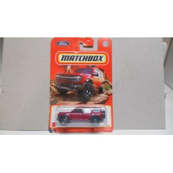 FORD BRONCO 2021 RED USA CARD 1:64 MATCHBOX