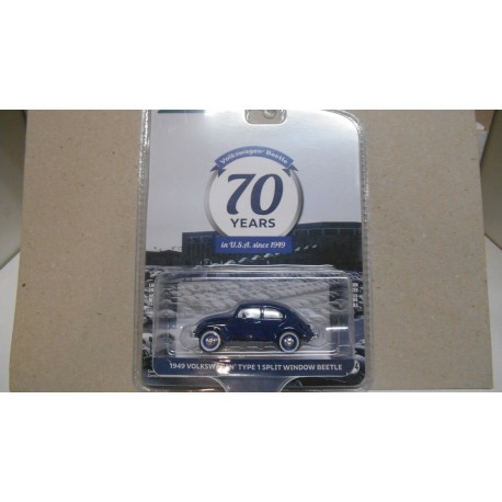 VOLKSWAGEN TYP 1 BEETLE/KAFER/COX 1949 SPLIT WINDOW 70TH YEARS 1:64 GREENLIGHT