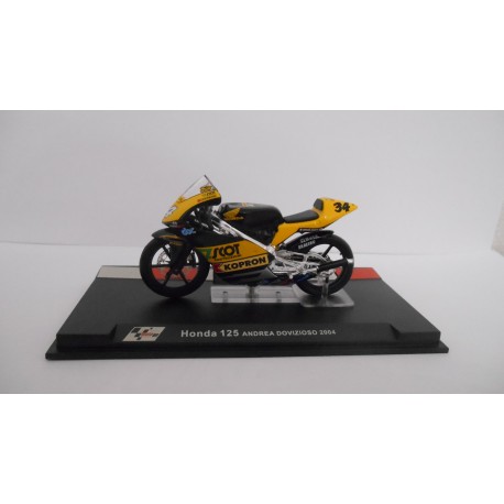 HONDA 125 WINNER ANDREA DOVIZIOSO 2004 MOTO/BIKE 1:24 ALTAYA IXO