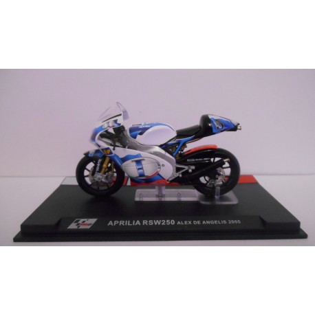 APRILIA RSW 250 2005 ALEX DE ANGELIS MOTO/BIKE 1:24 ALTAYA IXO