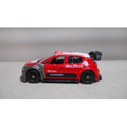 CITROEN C3 WRC RALLY ABU DHABI TOTAL apx 1:64 NOREV 3 INCHES (7,5cm)