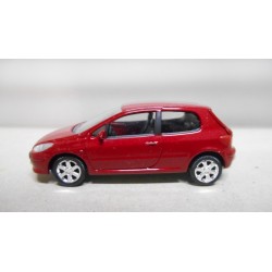 PEUGEOT 307 NOUVELLE 3P ROUGE NOREV 3 INCHES (7,5cm) 1:64 APX