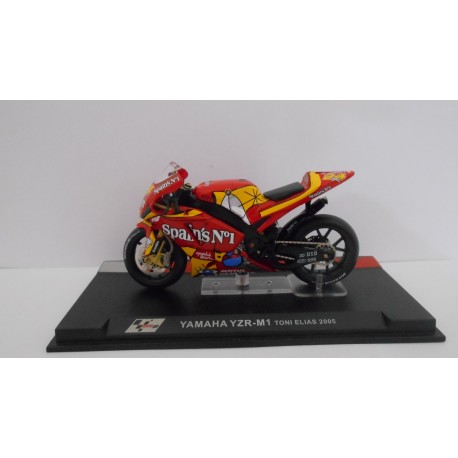 YAMAHA YZR M1 2005 TONI ELIAS MOTO/BIKE 1:24 ALTAYA IXO